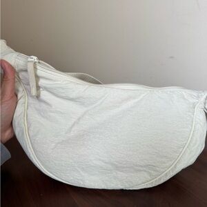 Uniqlo Off-White Crescent Crossbody Bag